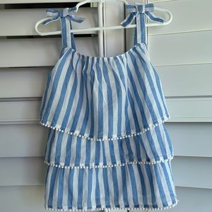 Boden girls summer top NWT